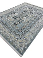 فرش خشتی طرح ارسباران رنگ طوسی 1500 شانه تراکم 4500 کد 3105514 - فرشخونه