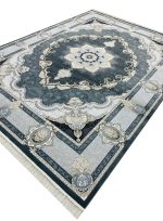 فرش طرح الماس دودی 700 شانه تراکم 2550 کد 7105907 - فرشخونه