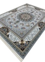فرش طرح پناه 700 شانه تراکم 2550 کد 95F7105909 طوسی