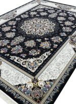 فرش طرح پناه 700 شانه تراکم 2550 کد 95F7105909 سرمه ای