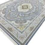 فرش طرح گلبهار 1700 شانه 5100 کد 8101711 دلفینی