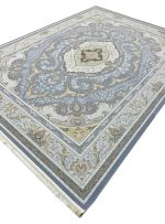 فرش طرح گلبهار 1700 شانه 5100 کد 8101711 دلفینی