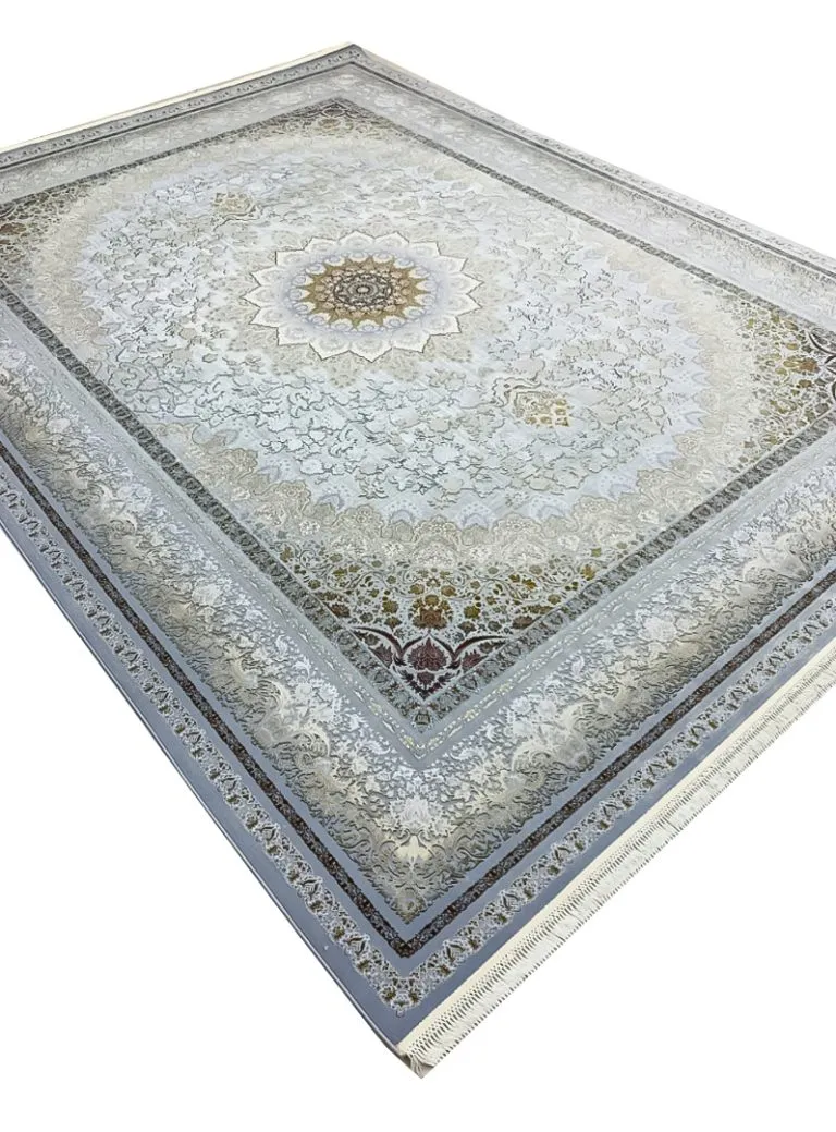 فرش طرح دیانا 1700 شانه 5100 کد 8101713 دلفینی
