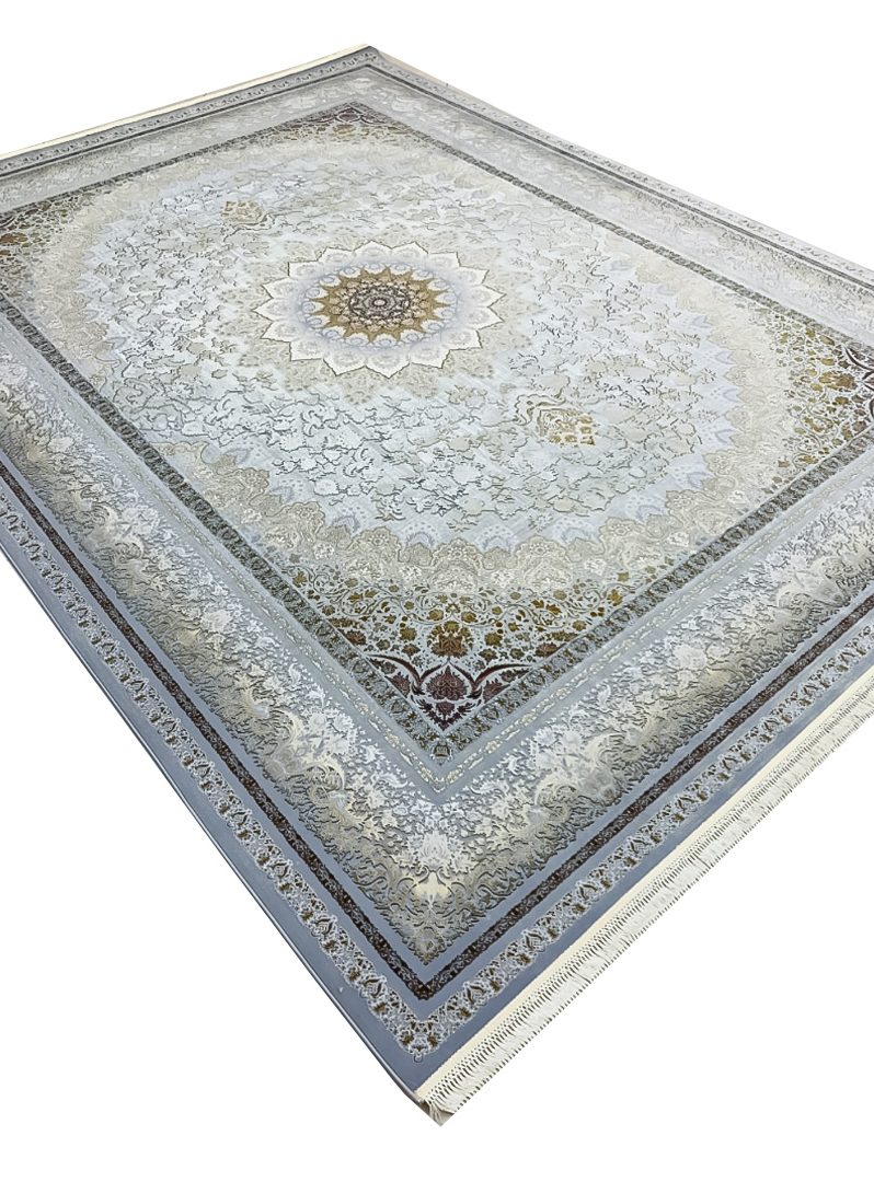 فرش طرح دیانا 1700 شانه 5100 کد 8101713 دلفینی