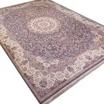 فرش طرح باغ مهرداد دودی برجسته 1200 شانه تراکم 3600 کد 2101005 - فرشخونه
