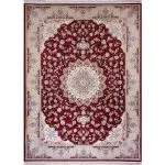 فرش طرح باغ مهرداد لاکی برجسته 1200 شانه تراکم 3600 کد 2101005 - فرشخونه