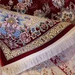 فرش طرح باغ مهرداد لاکی برجسته 1200 شانه تراکم 3600 کد 2101005 - فرشخونه