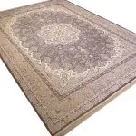 فرش طرح برجسته 1200 شانه کد 98F2101203 دودی