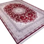فرش گلفام لاکی برجسته 1200 شانه تراکم 3600 برجسته کد 2101203 - فرشخونه