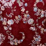 فرش گلفام لاکی برجسته 1200 شانه تراکم 3600 برجسته کد 2101203 - فرشخونه
