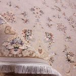 فرش افشان طرح دایار رنگ نقره ای گل برجسته 1200 شانه 10 رنگ کد 2204009 - فرشخونه