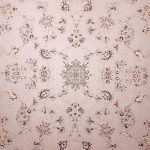 فرش افشان طرح دایار رنگ نقره ای گل برجسته 1200 شانه 10 رنگ کد 2204009 - فرشخونه