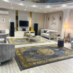 فرش وینتیج ترنج گرد 700 شانه کد 770011 - Image 27