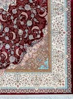 فرش اصفهان طرح ملکشاه لاکی 1200 شانه غیر برجسته کد 21012831 - فرشخونه