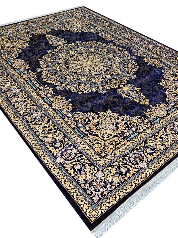 فرش فرانسوی طرح آریکا 1200 شانه تراکم 3600 کد 12841 - فرشخونه