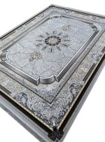 فرش طرح کویر رنگ فیلی 700 شانه تراکم 2550 کد 701164 - فرشخونه