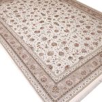 فرش افشان طرح سیران 1500 شانه 10 رنگ کد 1219کرم