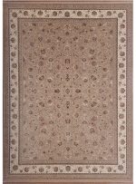 فرش افشان طرح سیران 1500 شانه 10 رنگ کد 1219 بژ
