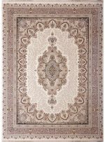 فرش طرح شکیبا 1500 شانه 10 رنگ کد 1224 کرم