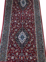فرش کناره طرح کاشان لاکی 700 شانه تراکم 2100 کد 7844 - فرشخونه