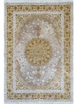 فرش طرح ﭘﺎرﺗﺎک رنگ نسکافه ای طلایی 700 شانه کد 71037