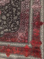 فرش طرح ترنج 700 شانه گل برجسته کد 73125 - Image 13