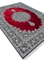 فرش طرح مهراس 700 شانه گل برجسته کد 73144