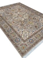 گبه ماشینی سلطان آباد رنگ نقره ای بژ 700 شانه کد 76012