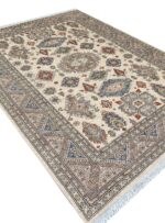 گبه ماشینی سلطان آباد رنگ کرم 700 شانه کد 76020