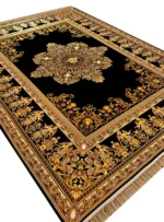 فرش ورساچه کف ساده با لچک طلاکوب 1200 شانه 3600 کد 2102511