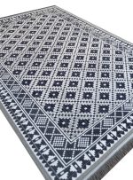 گلیم طرح لوزی 320 شانه کد 912a