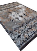 گلیم ماشینی طرح مراکشی بژ کد 928B