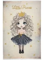 فرش کودک طرح Little Princess کیفیت 700 شانه کد 7101229