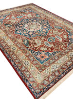 گبه طرح لچک ترنج 1000 شانه کد 100362