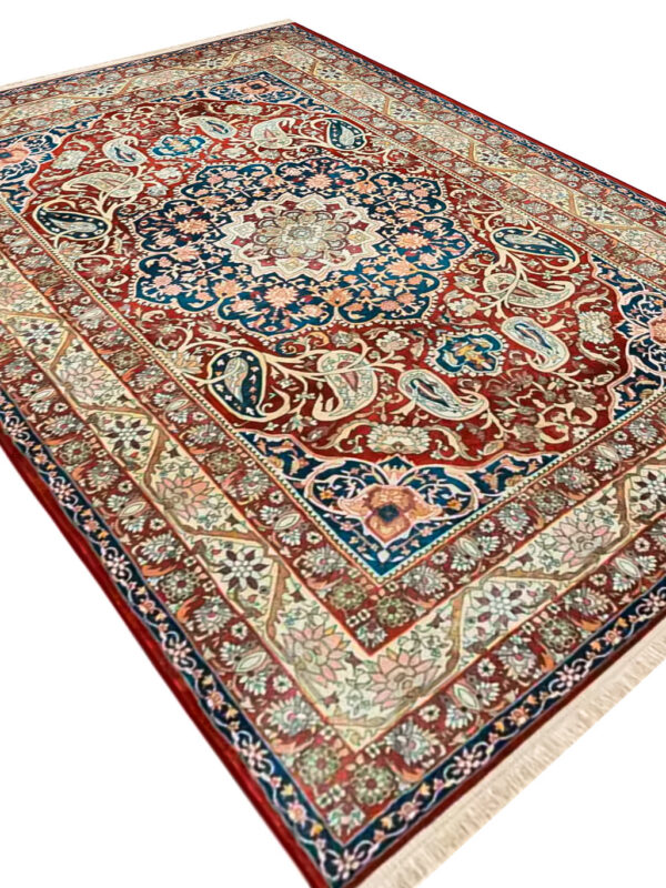 گبه طرح لچک ترنج 1000 شانه کد 100362