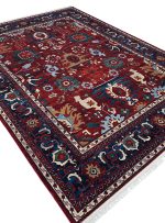 گبه لاکی حاشیه سرمه ای 700 شانه کد: 7200282