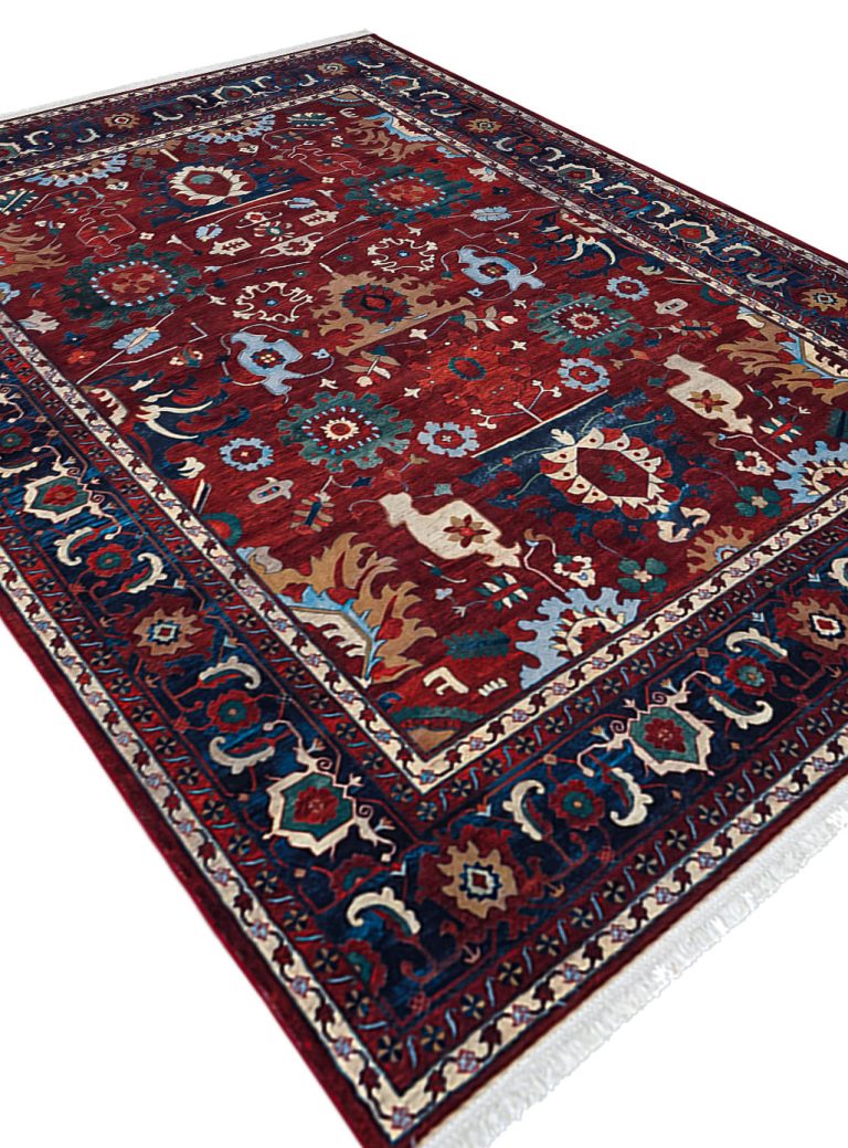 گبه لاکی حاشیه سرمه ای 700 شانه کد: 7200282