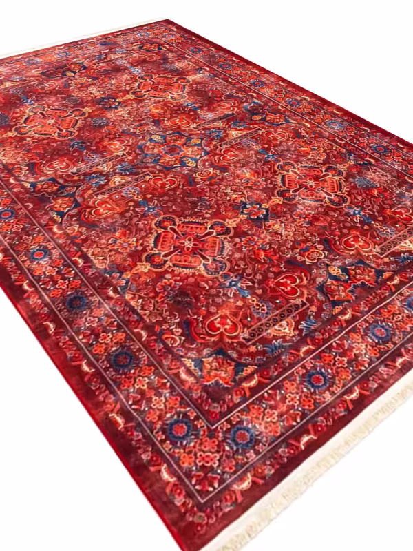 گبه ماشینی طرح کوچ رنگ عنابی 1000 شانه کد 25CS0200