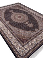 فرش کلاریس طرح ریز ماهی 1200 شانه اصیل کد 100922