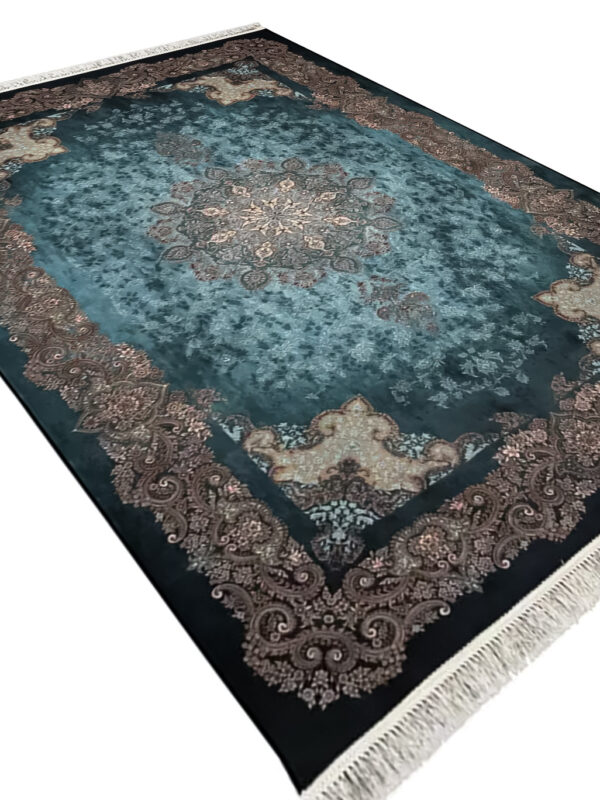 فرش وینتیج طرح واگره گلدار 1200 شانه کد 300631