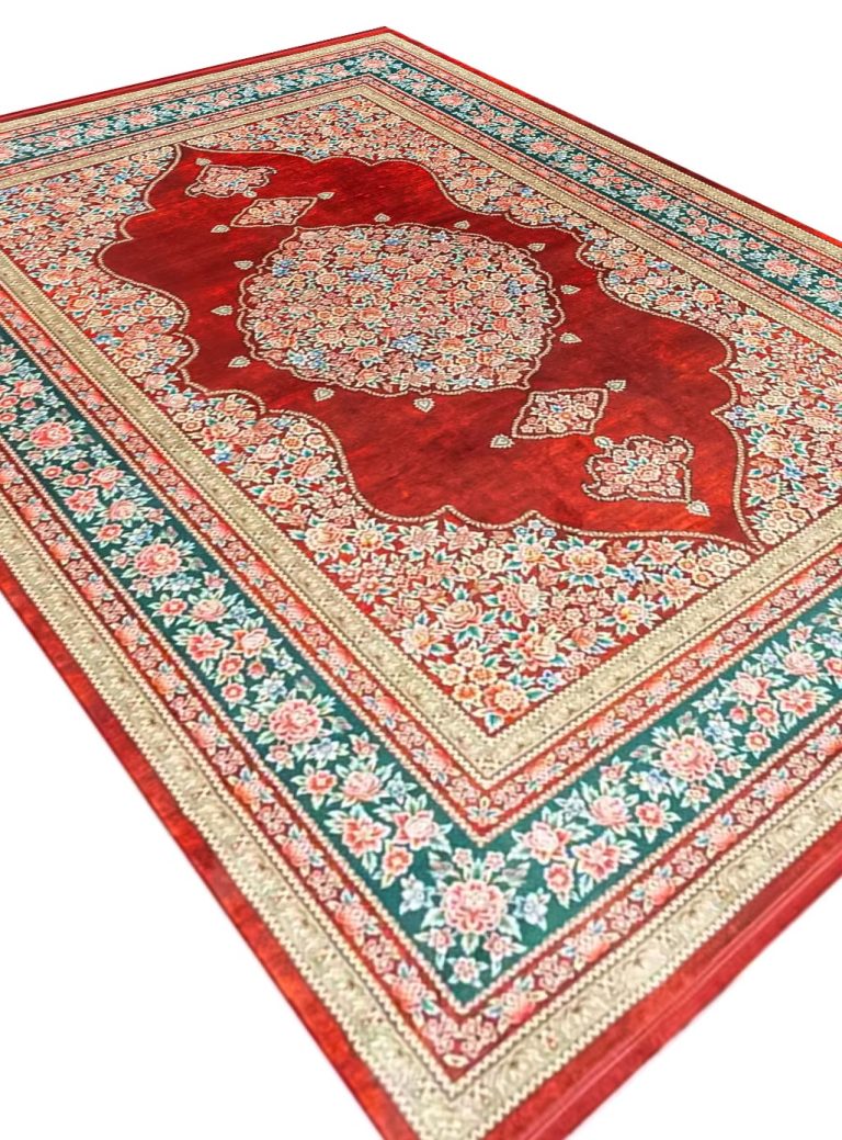 فرش هلنا 1200 شانه معادل 77 رج دستبافت لاکی کد 25CS0310