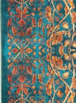فرش هلنا طرح درختی رنگ سبز 1200 شانه کد 25TT0030 - تصویر 5
