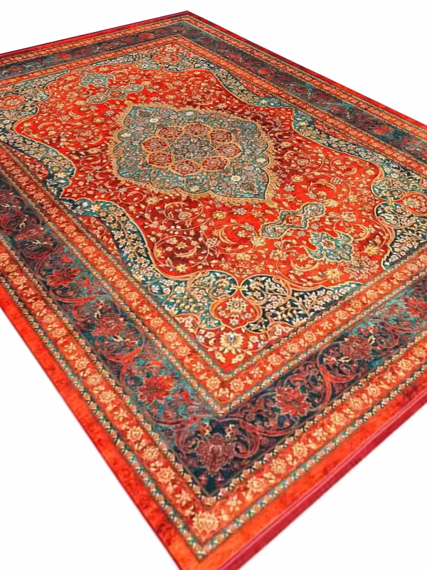 فرش هلنا 1200 شانه رنگ لاکی کد 25TT0060