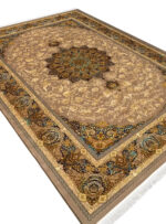 فرش تندیس رنگ خاکی 1500 شانه کد 2000000112