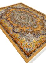فرش تندیس رنگ گندمی 1500 شانه کد 2000011110