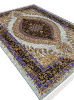 فرش تندیس رنگ طوسی 1500 شانه کد 2000014162