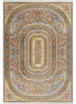 فرش تندیس طرح فرانسوی 1500 شانه کد 20NF0010 طوسی
