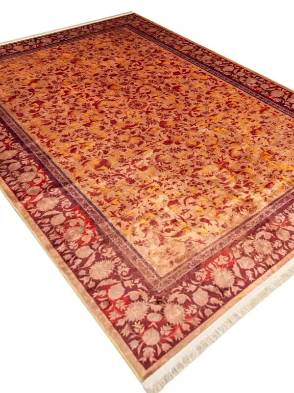 فرش کلاریس وینتیج طرح افشان 1000 شانه کد 900447