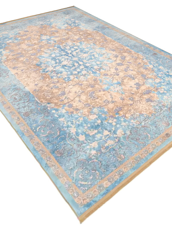 فرش وینتیج طرح ابر و بادی 1000 شانه کد 900448