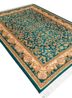 فرش طرح دلنواز رنگ سبز 1200 شانه کد 2555019052